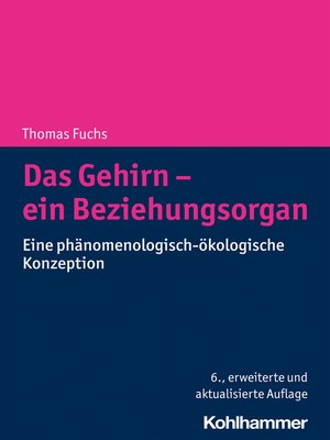 cover image of Das Gehirn--ein Beziehungsorgan